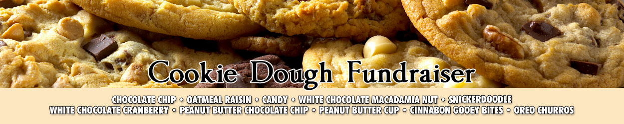 Cookie Dough Fundraiser Promotional Banner